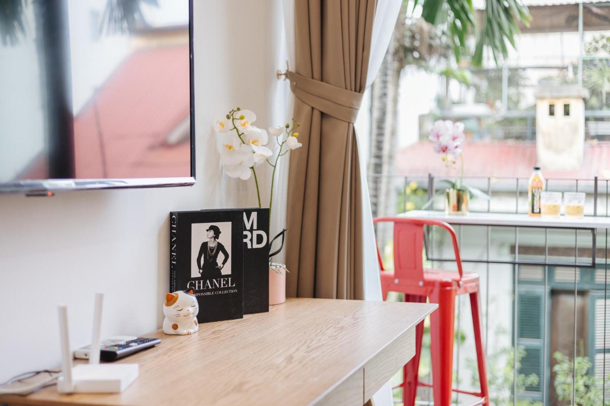 Margaery Boutique Apartment & Skyon9 Rooftop Bar Hanoi Eksteriør billede