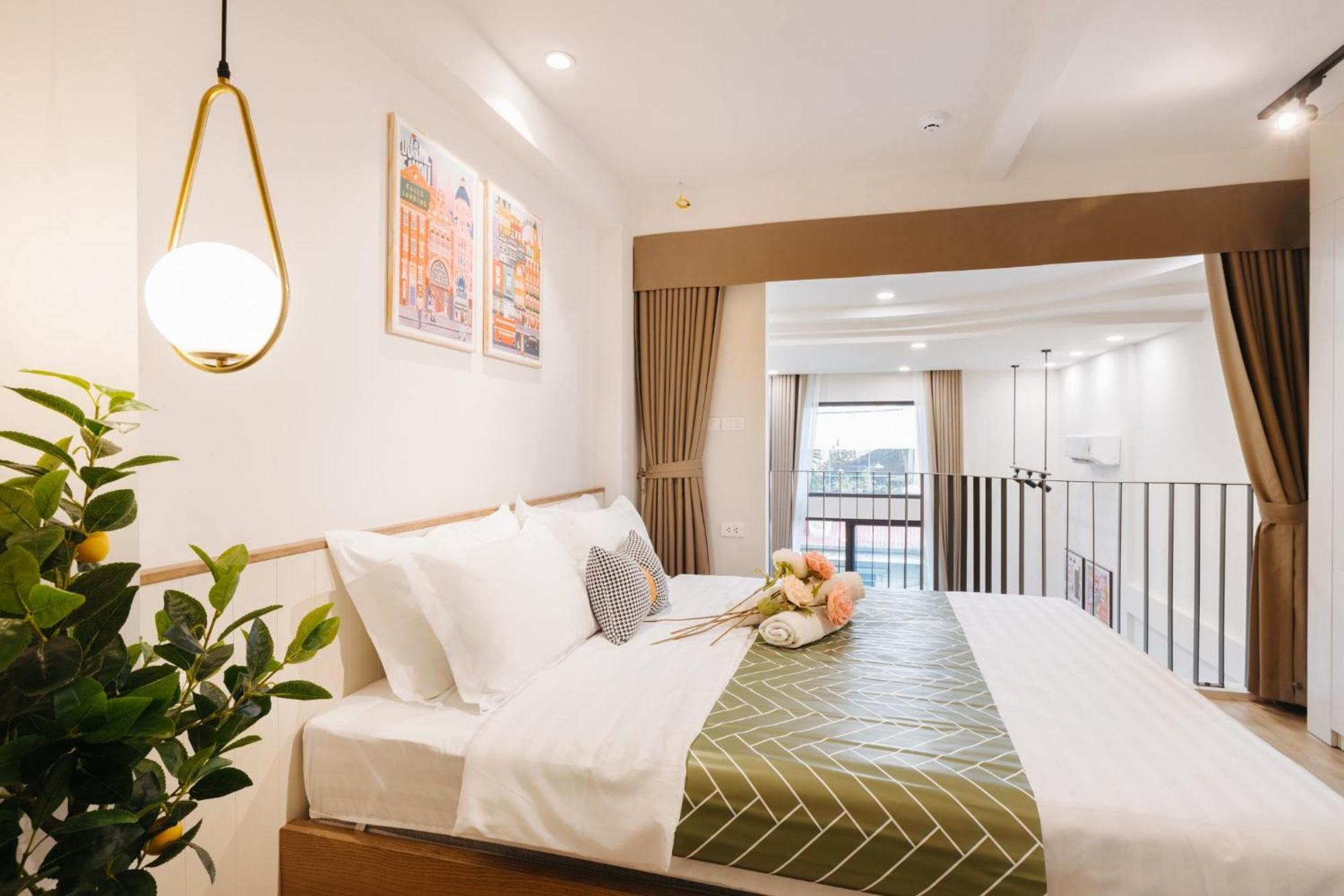 Margaery Boutique Apartment & Skyon9 Rooftop Bar Hanoi Eksteriør billede