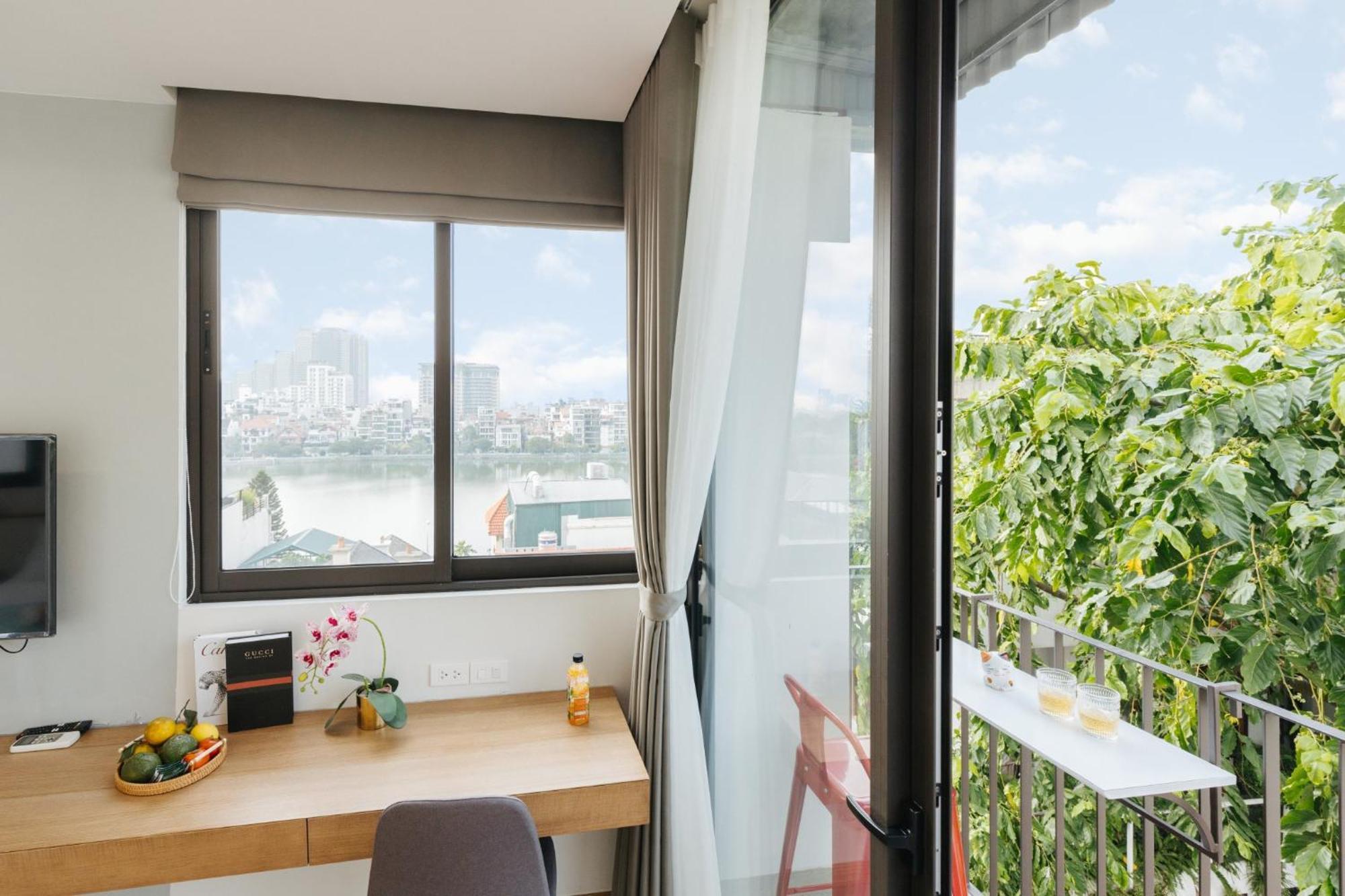 Margaery Boutique Apartment & Skyon9 Rooftop Bar Hanoi Eksteriør billede