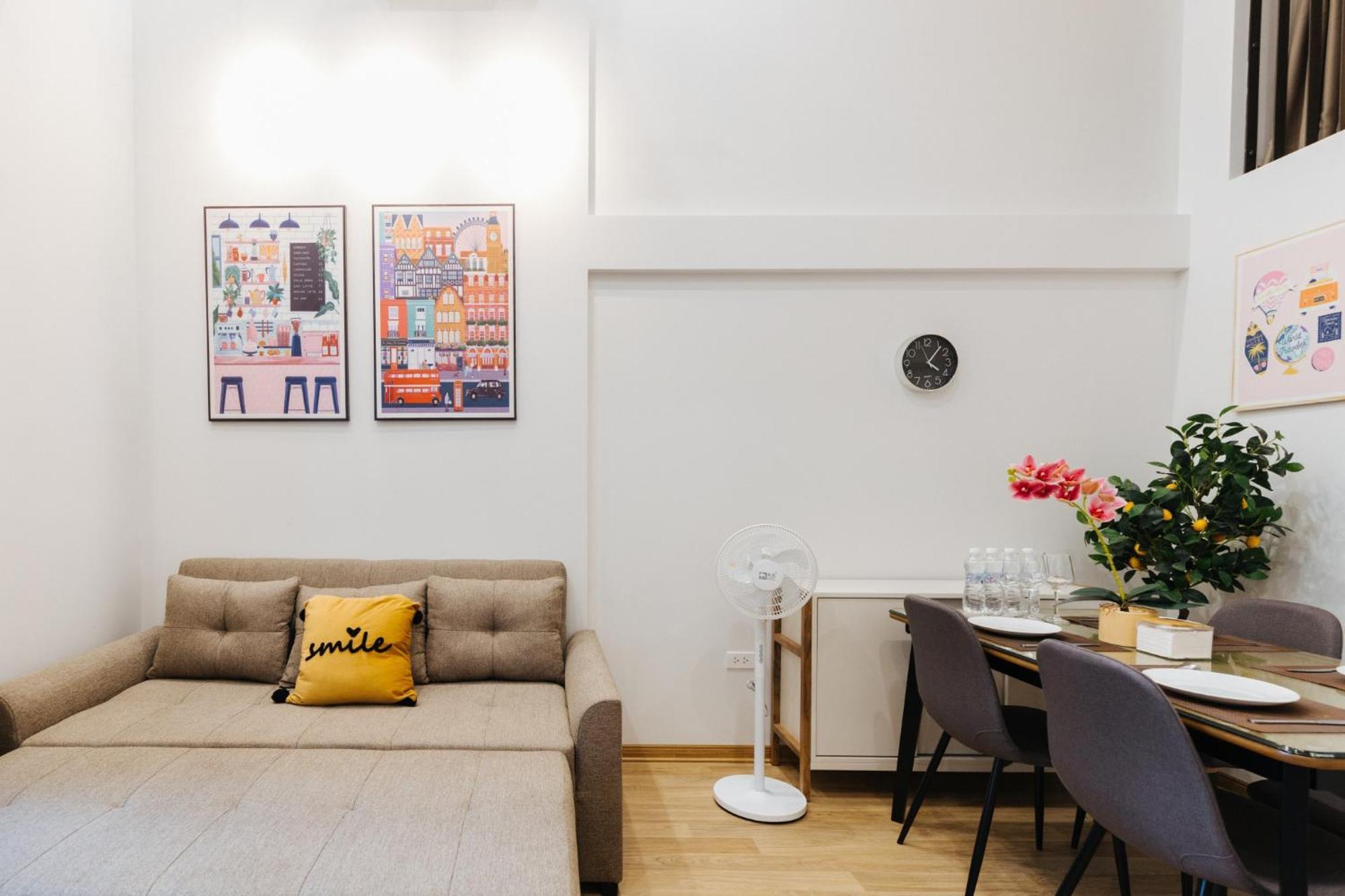 Margaery Boutique Apartment & Skyon9 Rooftop Bar Hanoi Eksteriør billede