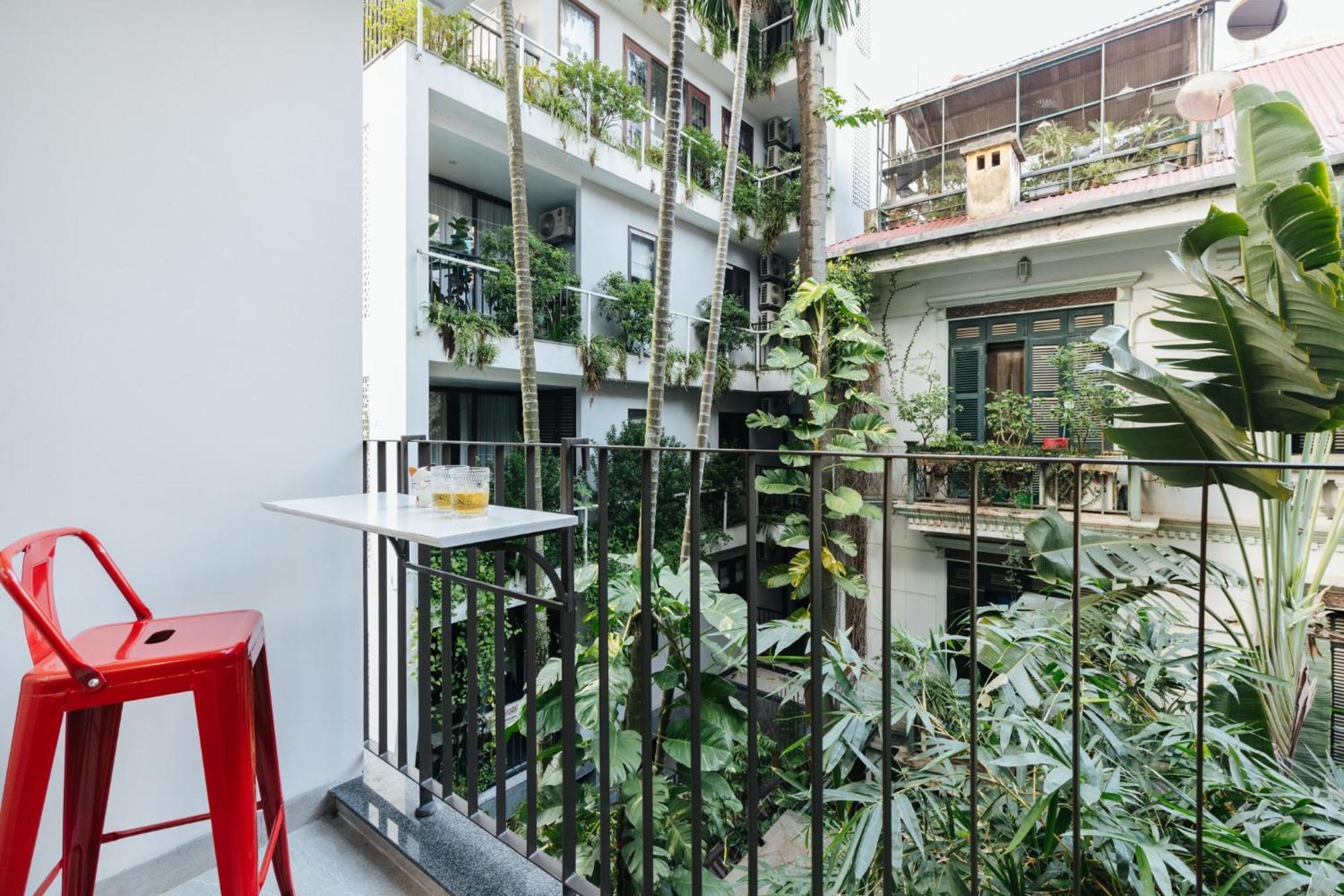 Margaery Boutique Apartment & Skyon9 Rooftop Bar Hanoi Eksteriør billede