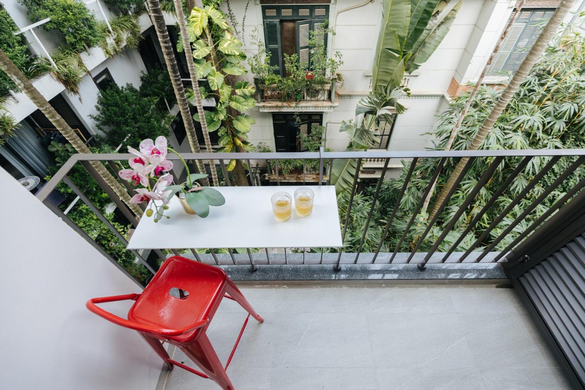 Margaery Boutique Apartment & Skyon9 Rooftop Bar Hanoi Eksteriør billede