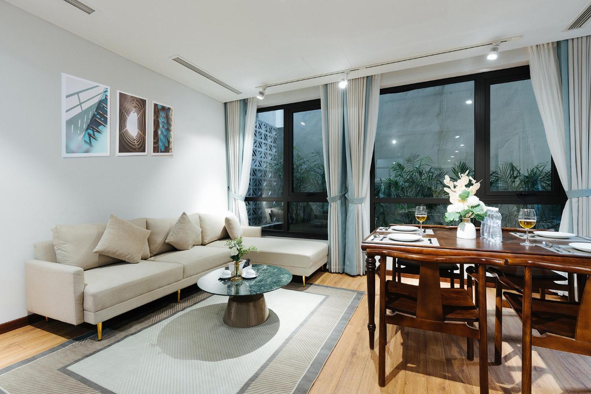 Margaery Boutique Apartment & Skyon9 Rooftop Bar Hanoi Eksteriør billede