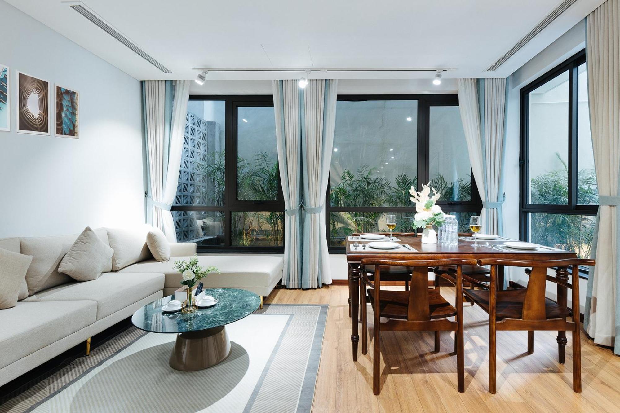 Margaery Boutique Apartment & Skyon9 Rooftop Bar Hanoi Eksteriør billede