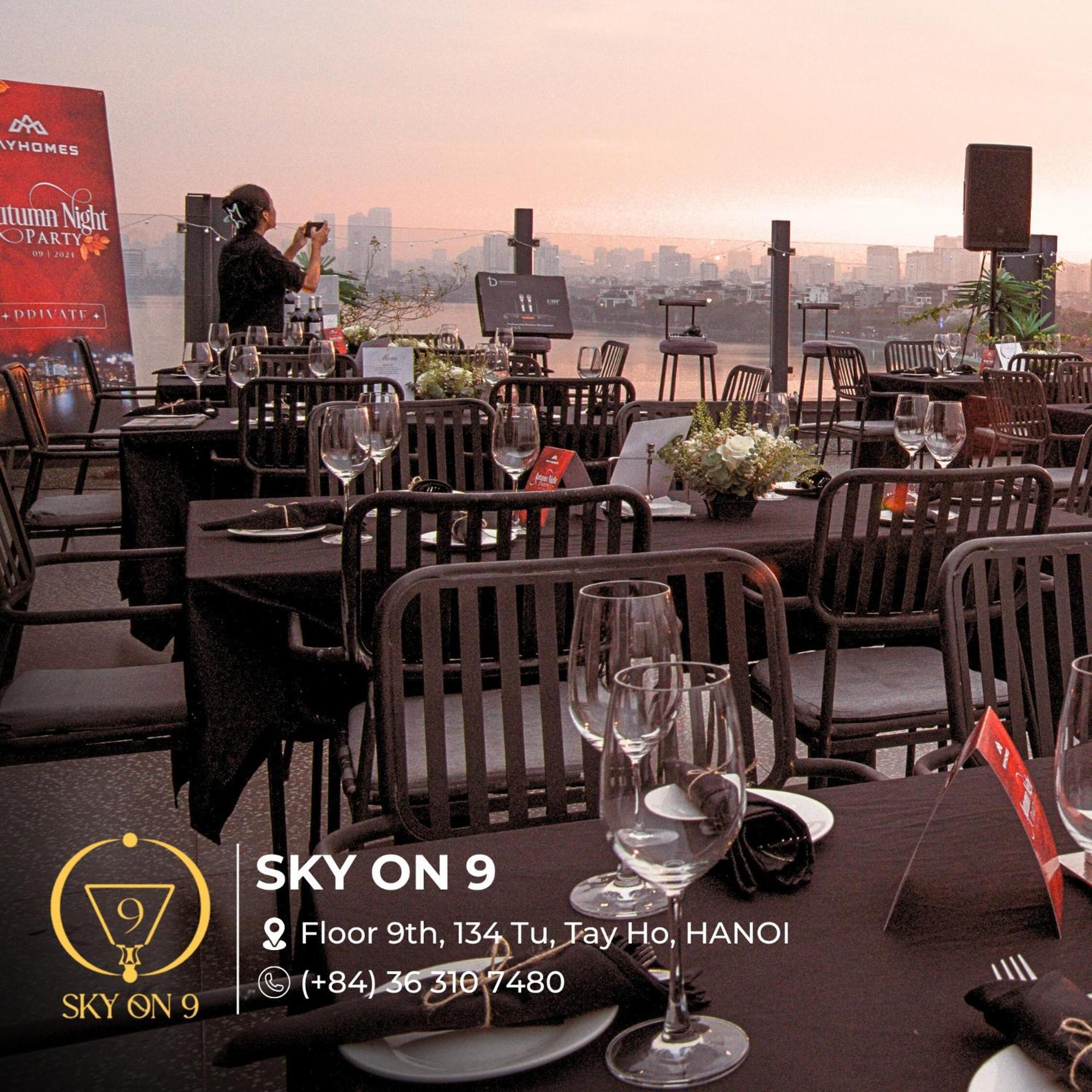 Margaery Boutique Apartment & Skyon9 Rooftop Bar Hanoi Eksteriør billede